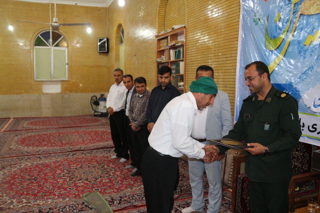 تجلیل از جانبازان بادوله در شب میلاد حضرت ابوالفضل (ع)+تصاویر