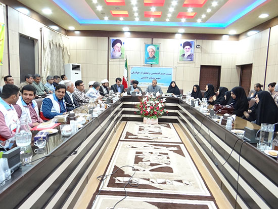 تصاویر/ مراسم تقدیر از جوانان شهرستان دشتی