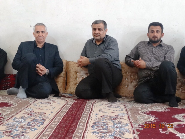 معاون سیاسی امنیتی استاندار بوشهر در روستای سنا