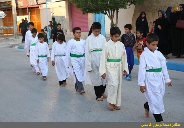 گزارش تصویری حرکت کاروان اربعین/ شهر خورموج