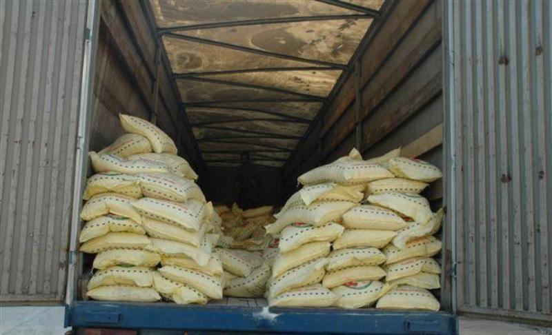 کشف ۱۵ تن برنج قاچاق با مدارک جعلی در دشتی